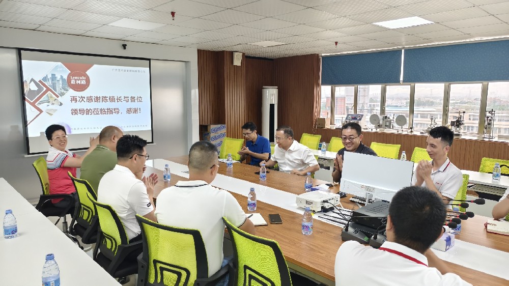 心系企業(yè)，情暖藍(lán)柯路——陳鎮(zhèn)長(zhǎng)及鎮(zhèn)領(lǐng)導(dǎo)團(tuán)隊(duì)親臨指導(dǎo)，共繪發(fā)展藍(lán)圖